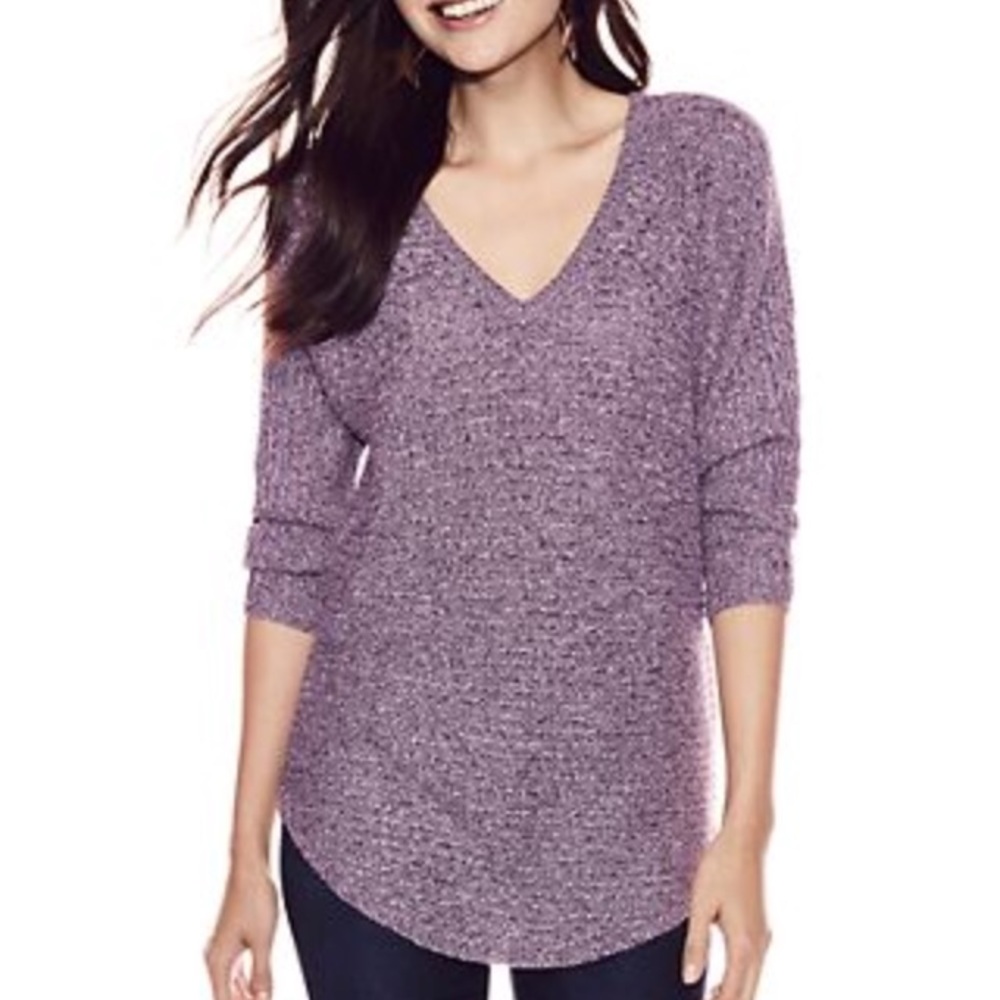 Purple Dolman Sweater